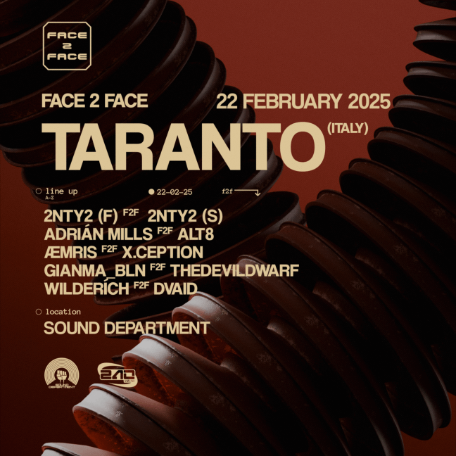 Face 2 Face Taranto Italy 22.02.2025
